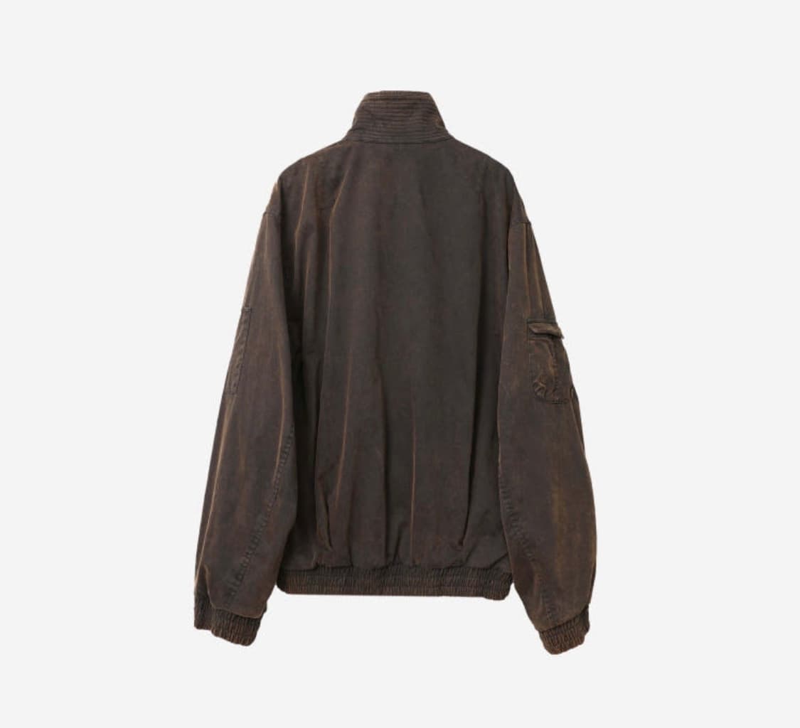 999휴머니티 어드벤처 다이드 봄버 자켓 브라운 상품이미지2