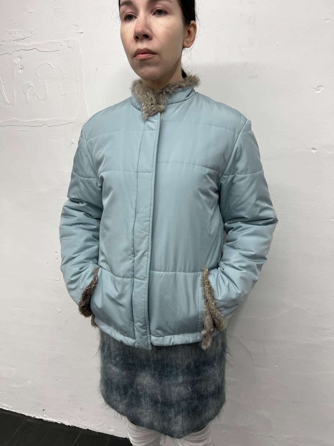 스포츠막스 막스마라 퍼 트리밍 점퍼 상품이미지3