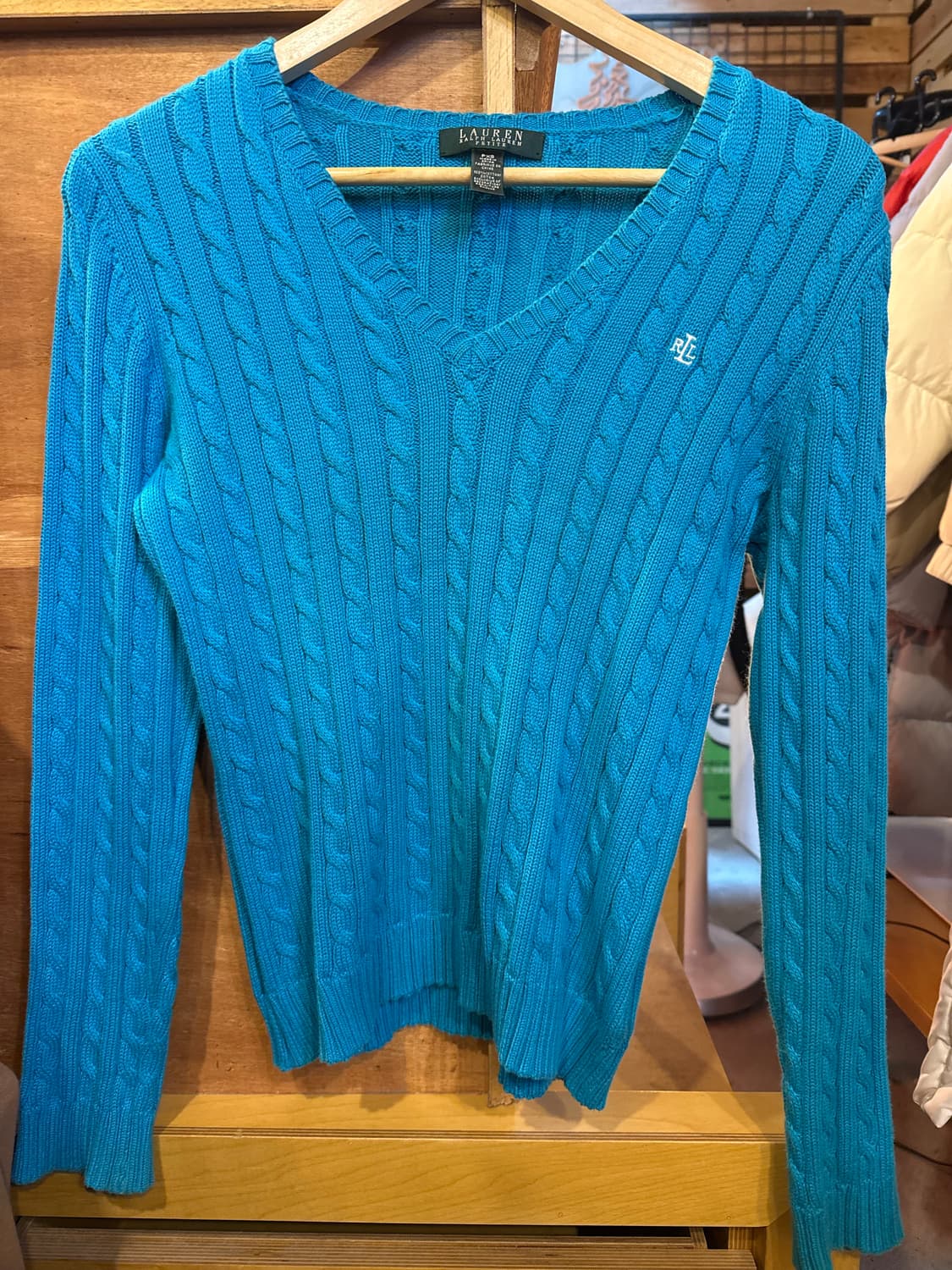 랄프로렌 마린 브이넥 니트 상품이미지1