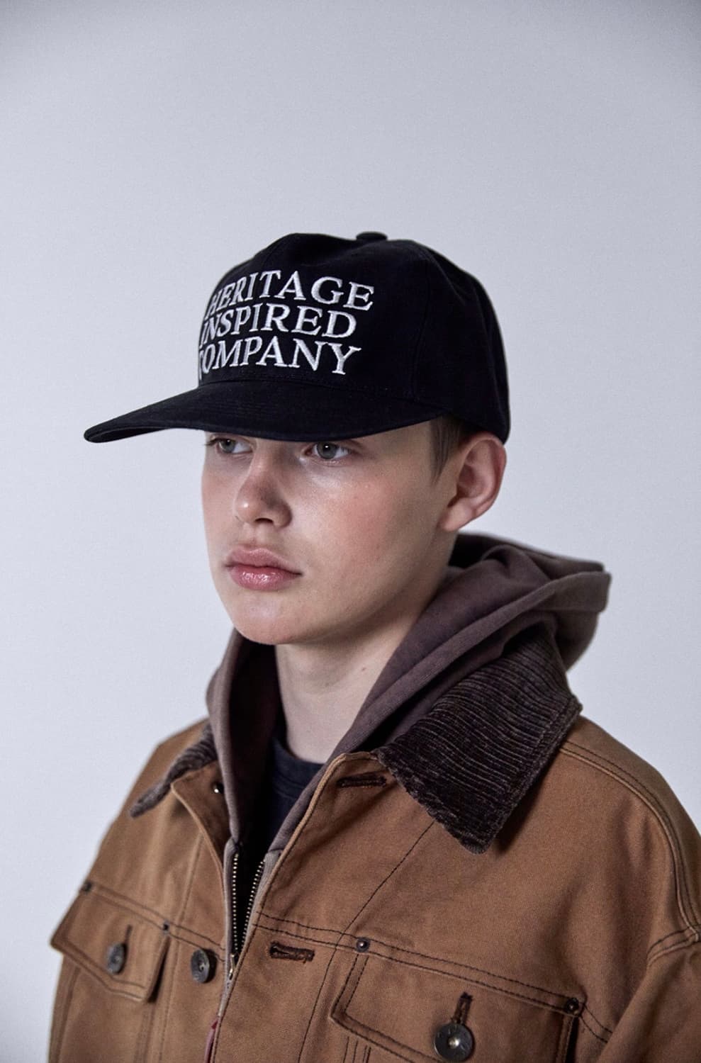 오가프 Canvas Heritage 6 pannel Cap Black 상품이미지1