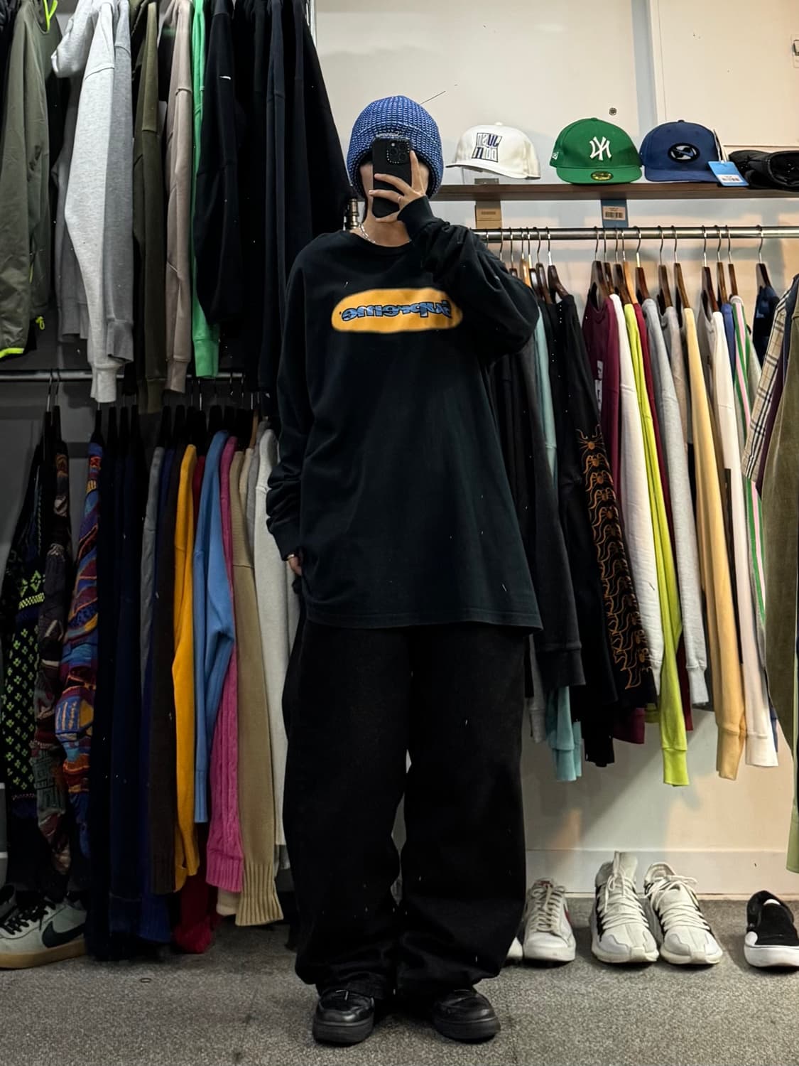 18aw 슈프림 리플 롱슬리브 상품이미지6