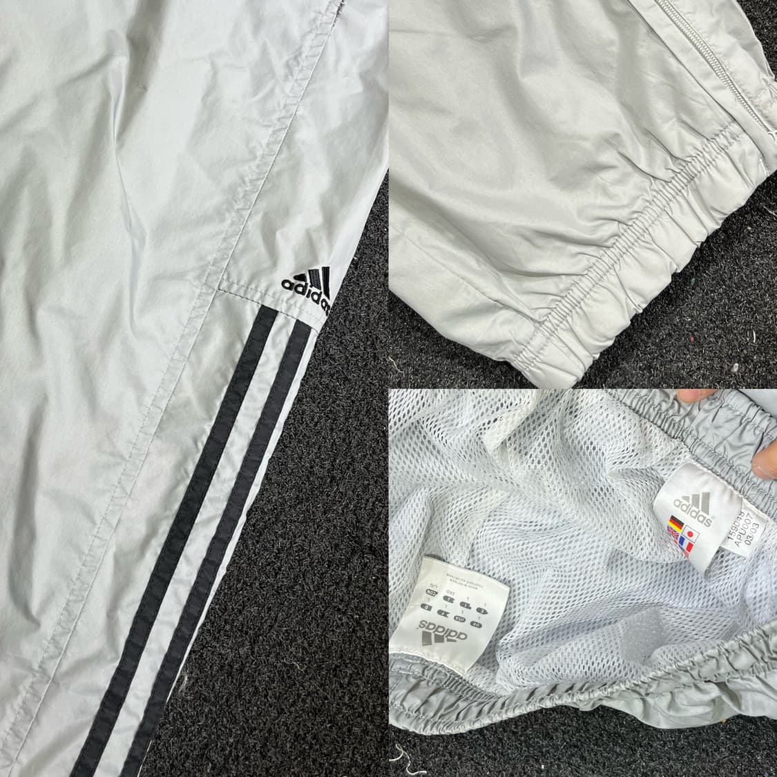 Adidas grey half 3-line pt 상품이미지5