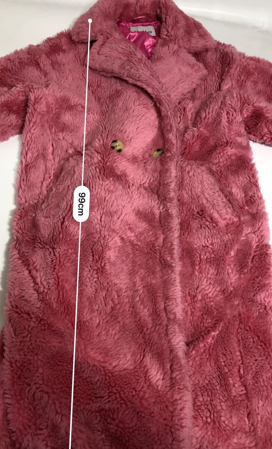 막스마라 구형 테디베어 뽀글이 코트 S 상품이미지9