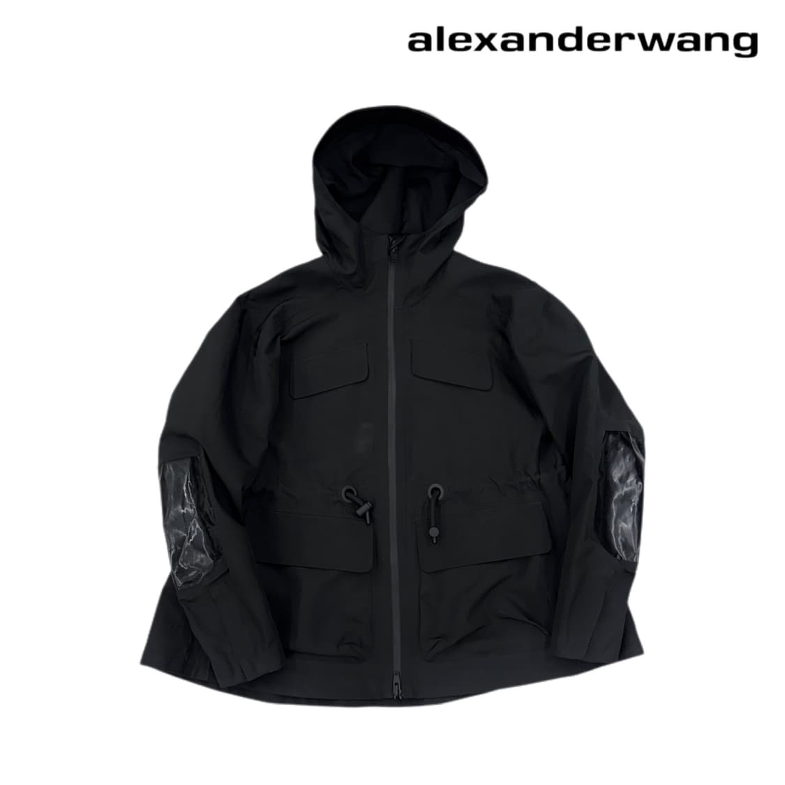 알렉산더왕 X H&M 바람막이 자켓 블랙  상품이미지1