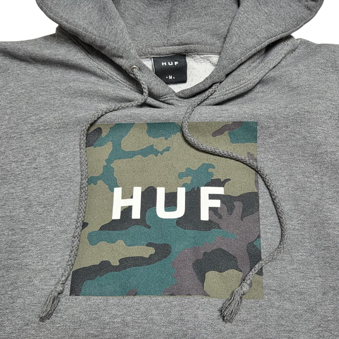 HUF 허프 카모 로고 후드 티셔츠 빈티지 상품이미지2