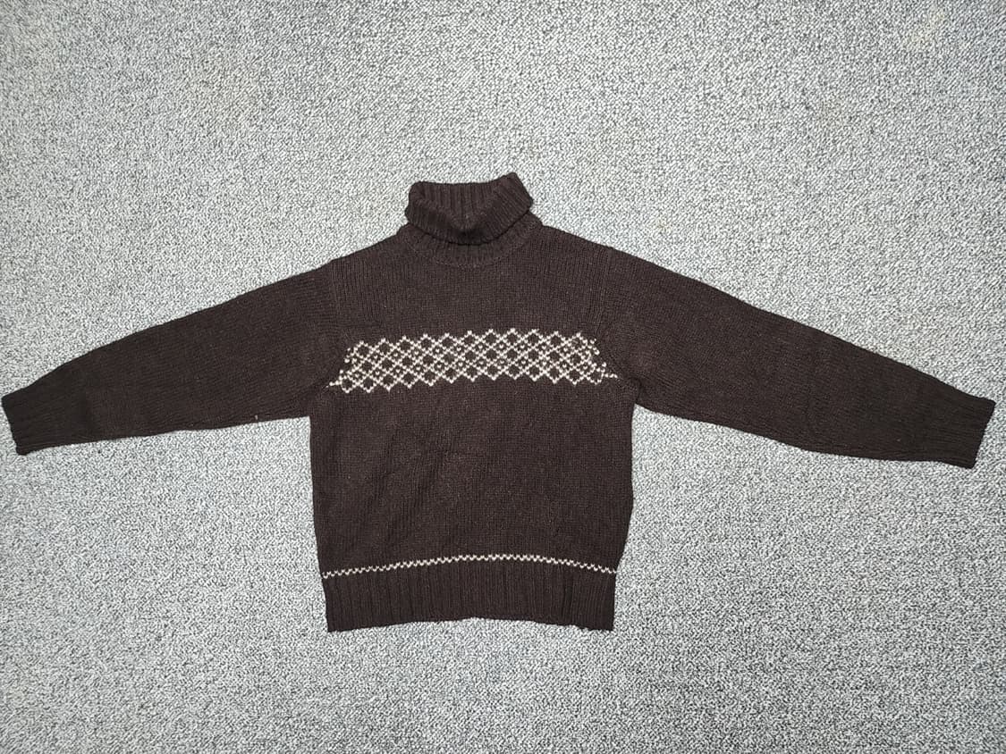 [L] 폴스미스 터틀넥 헤비 니트 스웨터 상품이미지2