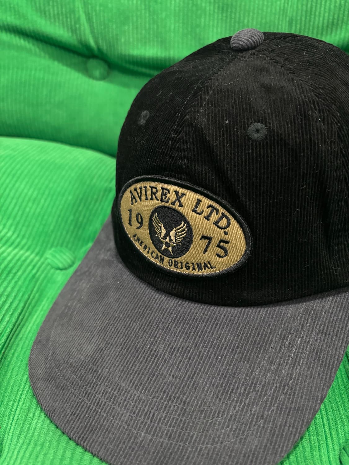 아비렉스 투톤 코듀로이 볼캡 상품이미지4