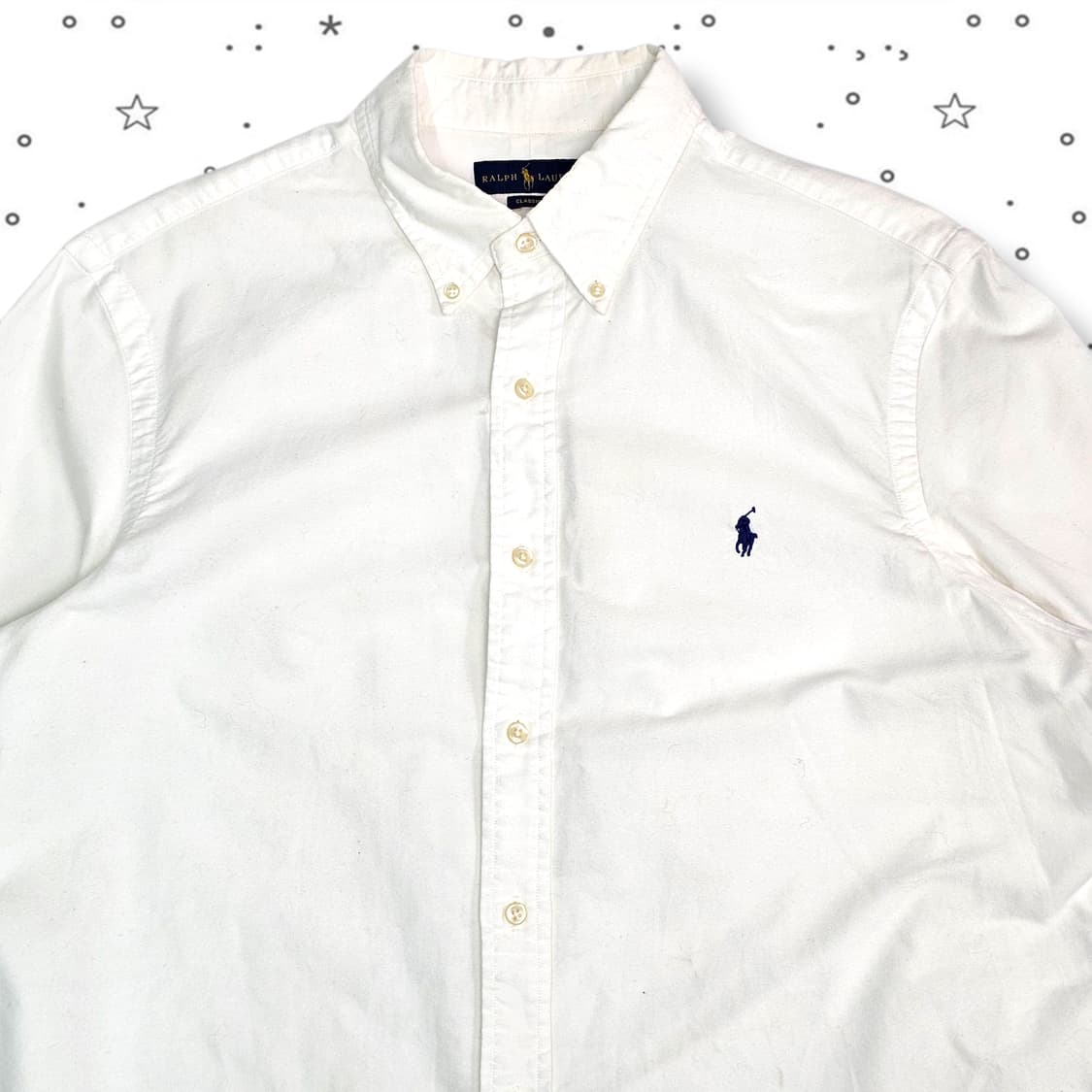 L POLO 폴로 랄프로렌 클래식 핏 옥스포드 반팔 셔츠 상품이미지2