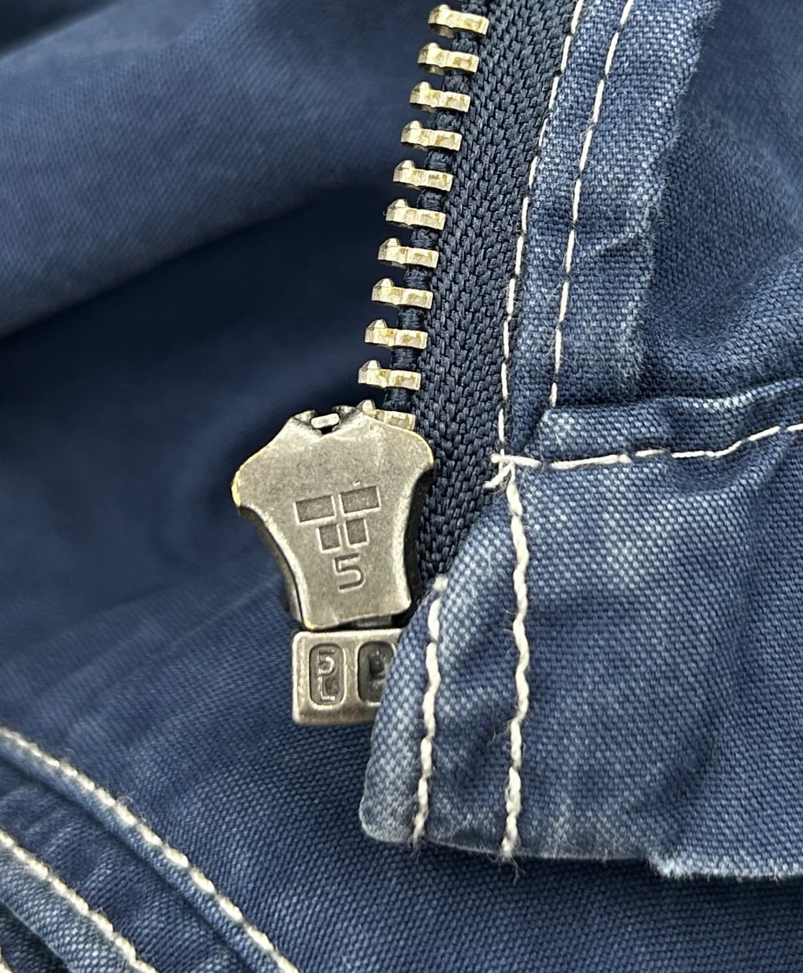 폴로 00s 빅포니 세일링 코튼 후드 자켓 네이비 상품이미지6