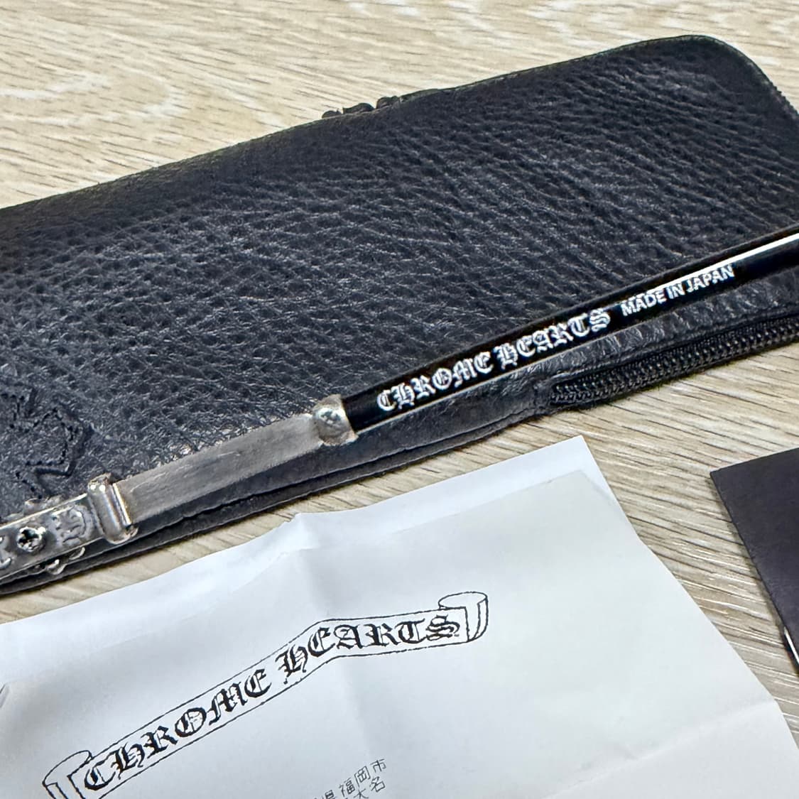 [S+급/53mm] 크롬하츠 보넨노이슈어 2 안경 블랙/실버 상품이미지6