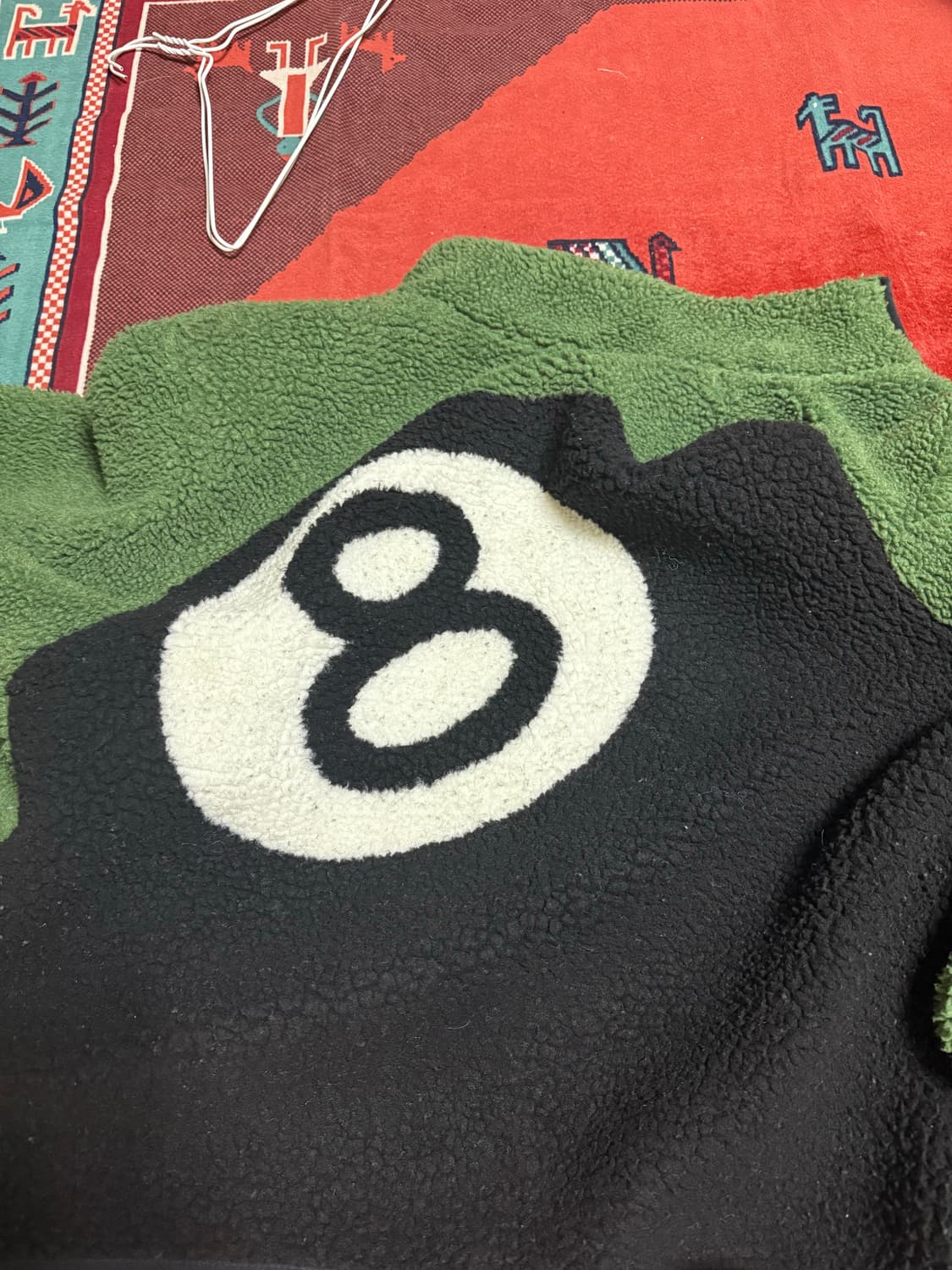 [L] 스투시 8ball볼 후리스 상품이미지4