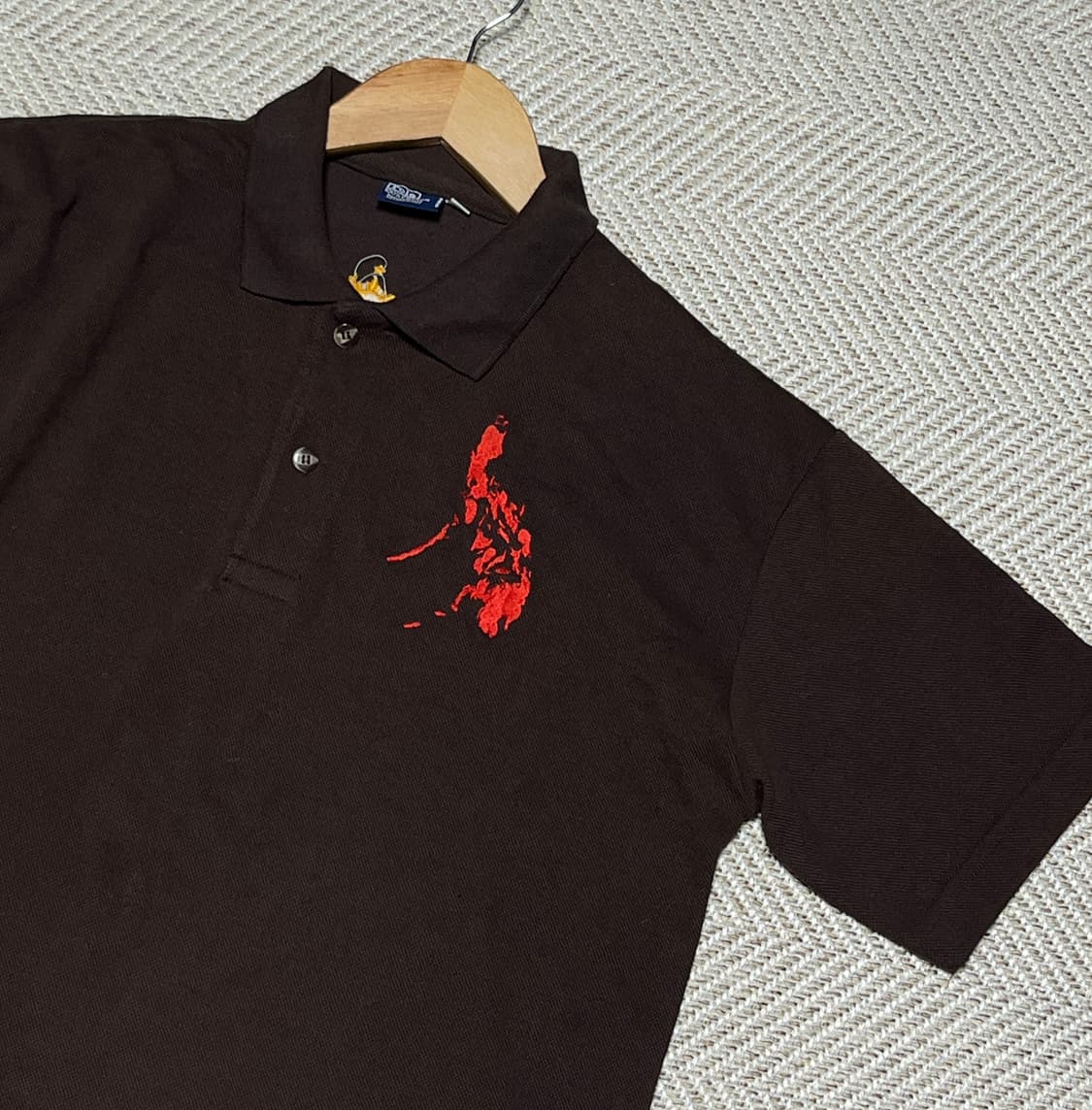 공용 폴로랄프로렌 필리핀 자수 반팔 카라티셔츠 L 상품이미지10