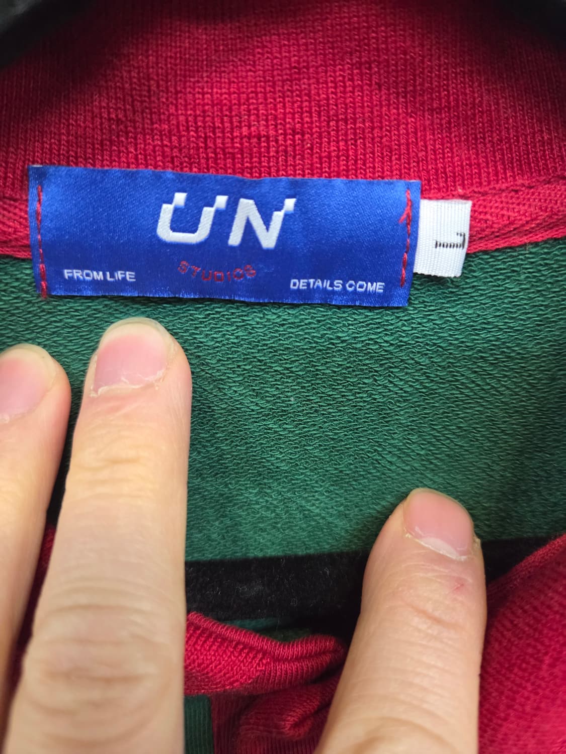 빈티지 럭비 카라 긴팔 L 오버핏  상품이미지3