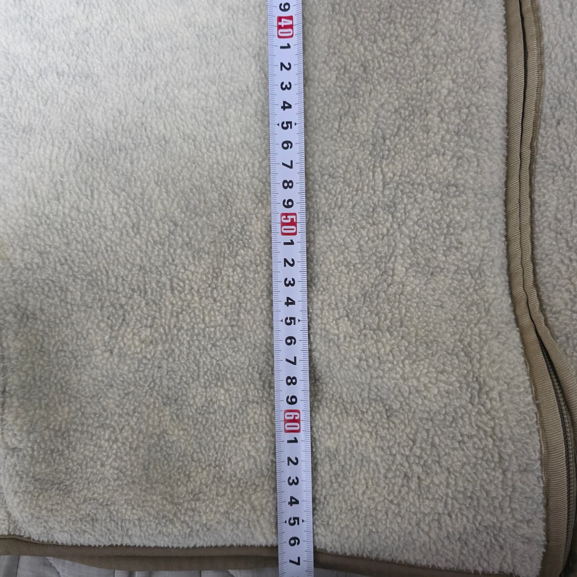 [L] 90s 빈티지 파타고니아 신칠라 플리스 집업 자켓 아이보리 오트밀 상품이미지9