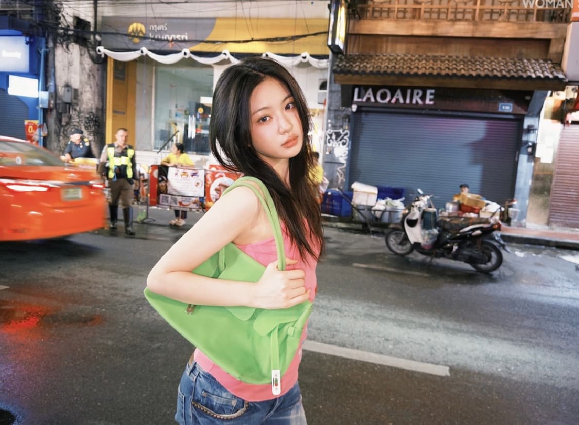 kiiikiii 키키 젤리백 라이트그린 상품이미지2