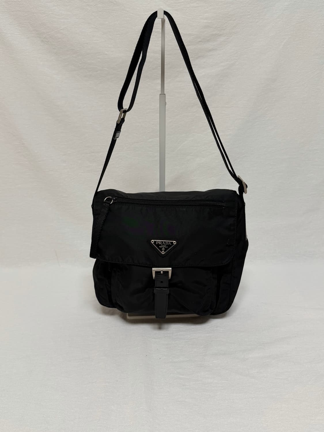 정품 프라다 포코노 나일론 블랙 크로스백 메신저백 주우재백 숄더백 상품이미지2