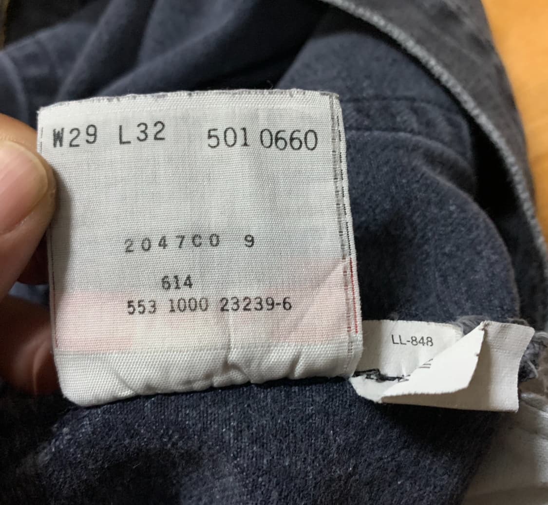 LEVIS 리바이스 501 데님팬츠(00년-미국산)유니색스 상품이미지7