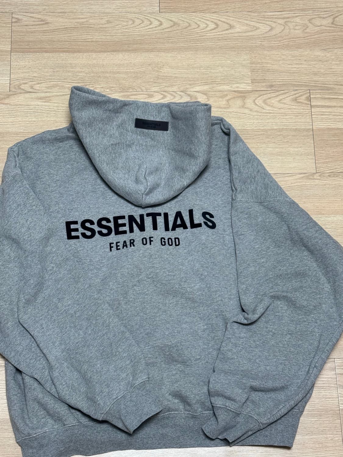 에센셜 후드 다크 오트밀 L 상품이미지1