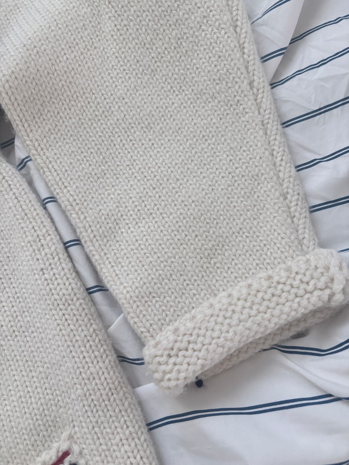 리본빛 코위찬 니트 집업 자켓 상품이미지8