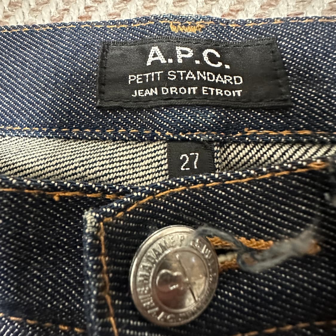 APC denim pants selvedge jeans 상품이미지4