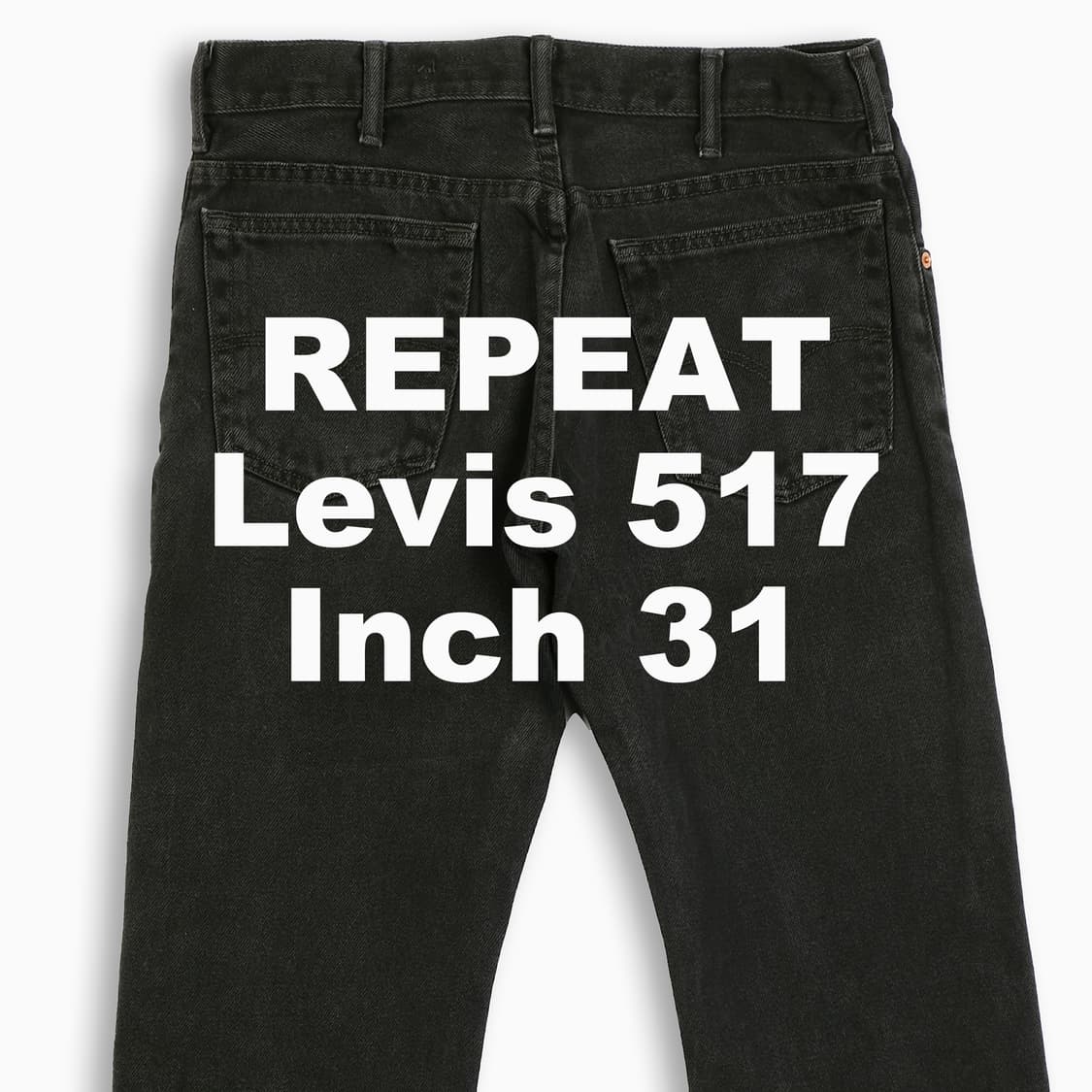 빈티지 리바이스 517 흑청 블랙진 31 인치 LV5173297 상품이미지1
