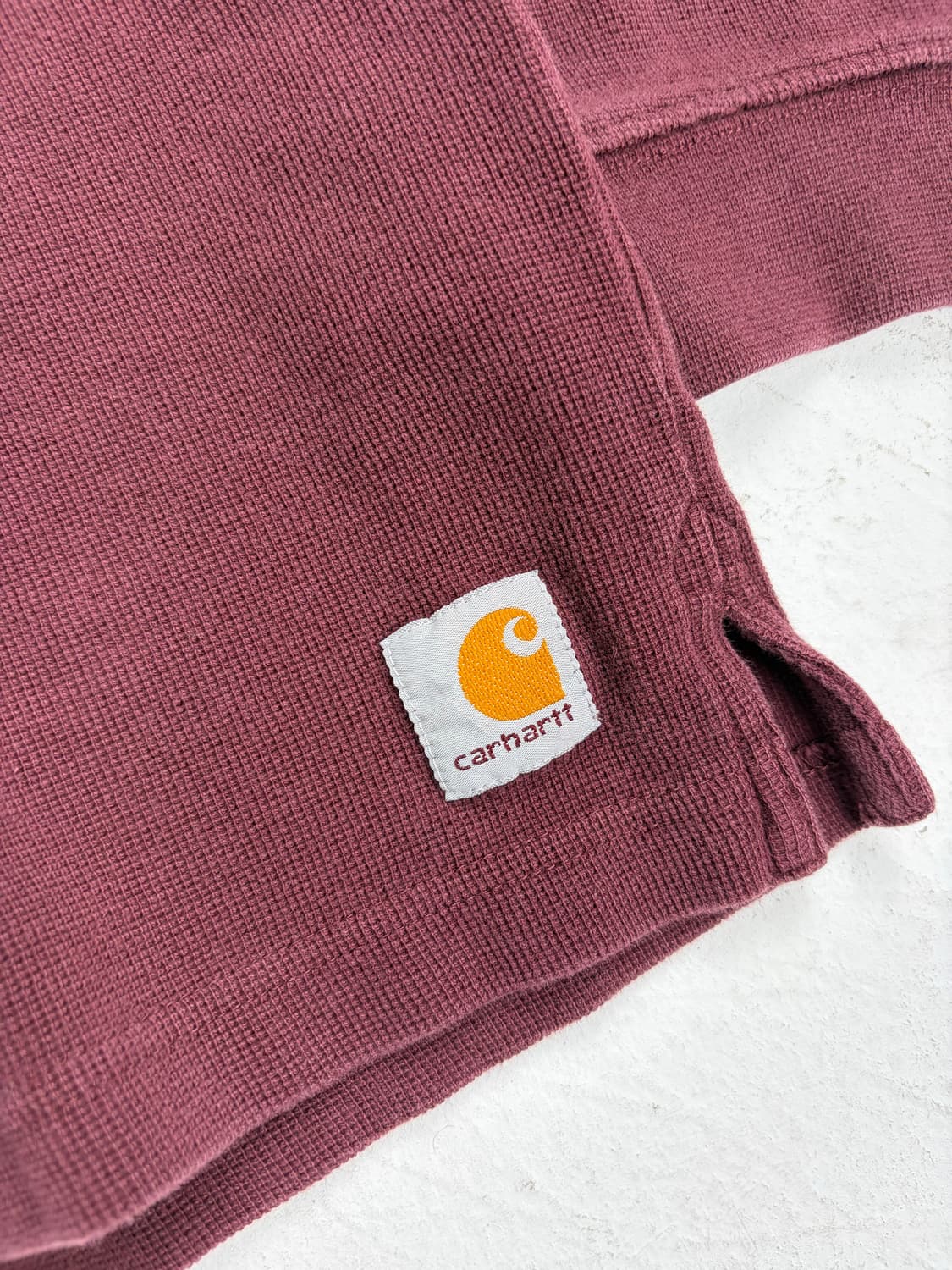 00s Carhartt Button Thermal Tee 상품이미지6