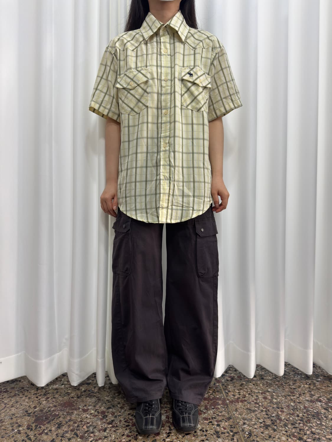abecrombie check shirt 상품이미지2