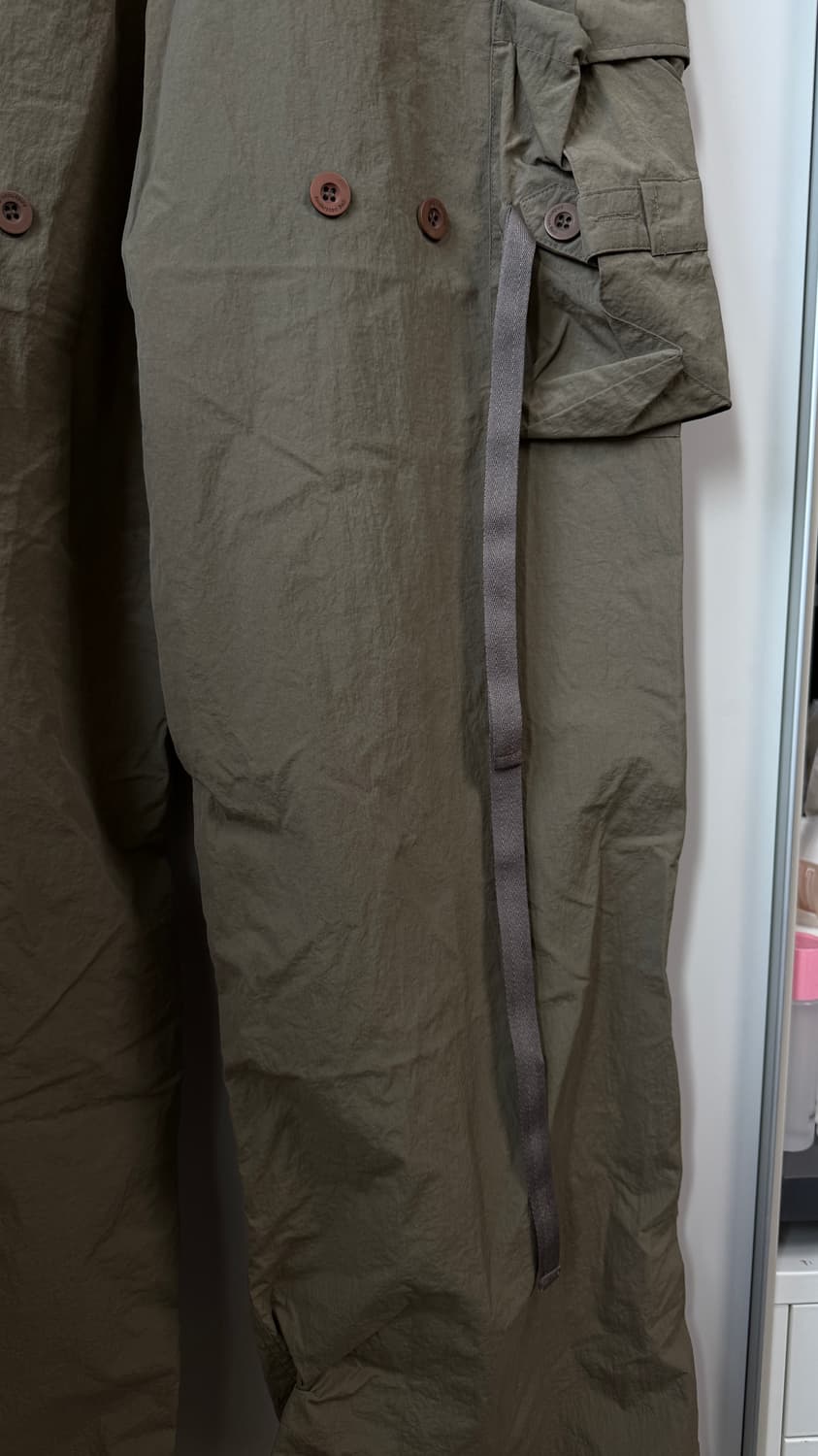 앤더슨벨 파타니 크랙 카고 팬츠 카키 50사이즈 상품이미지6