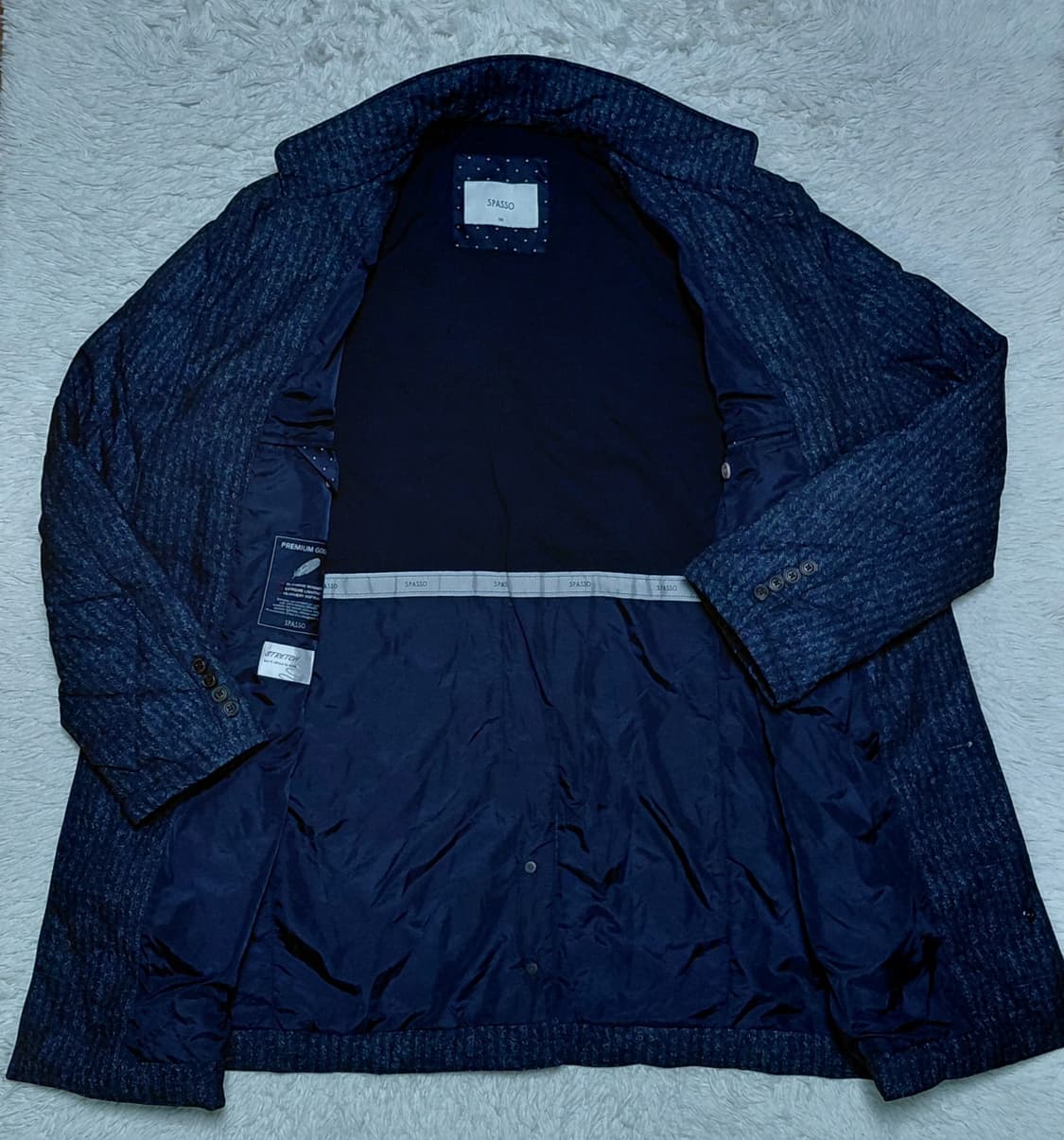 SPASSO 남성 퀼팅 구스다운 코트 105 상품이미지2