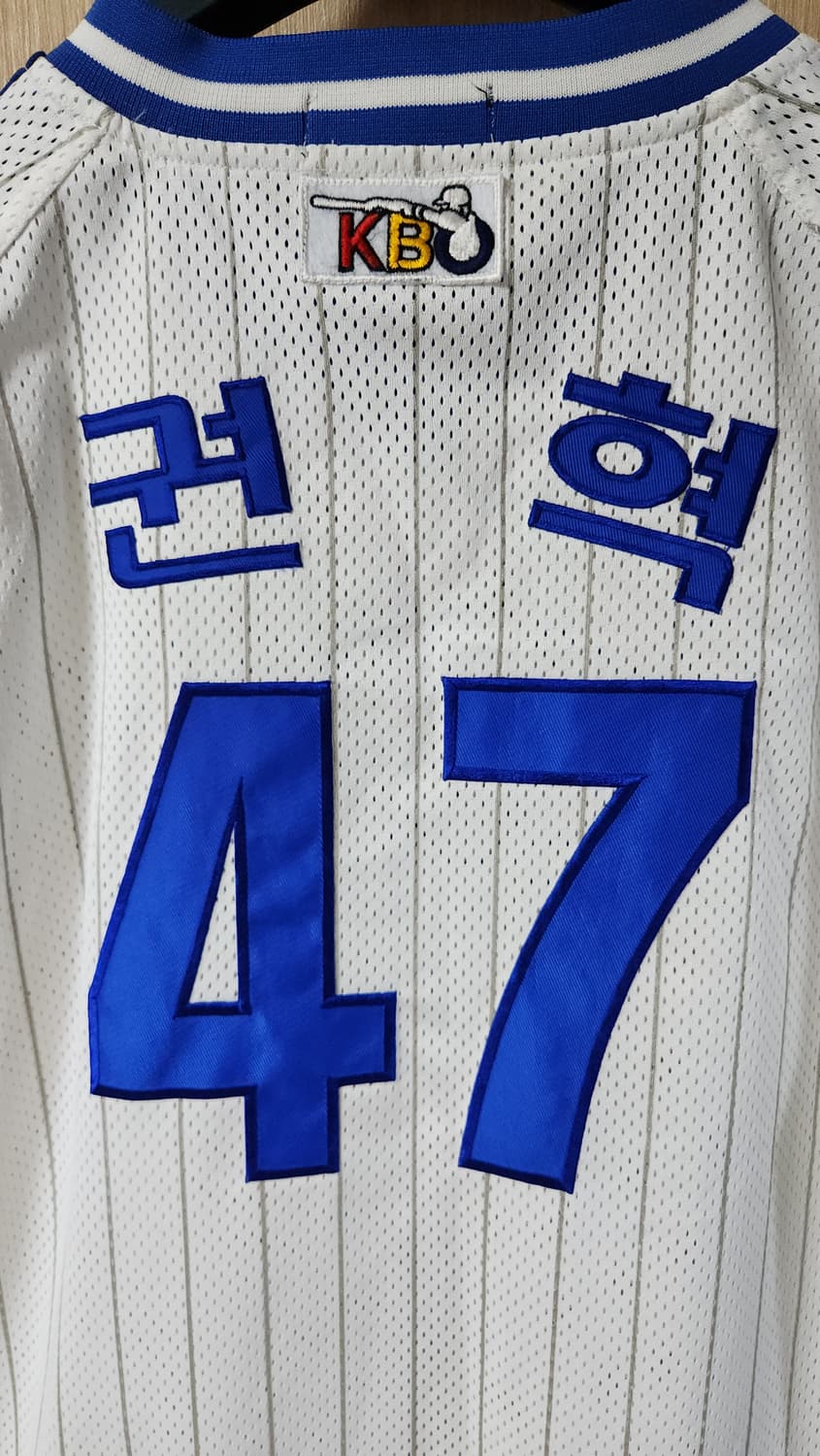 (착샷) 삼성 라이온즈 유니폼 레트로 야구 백만관중 왕조 상품이미지5