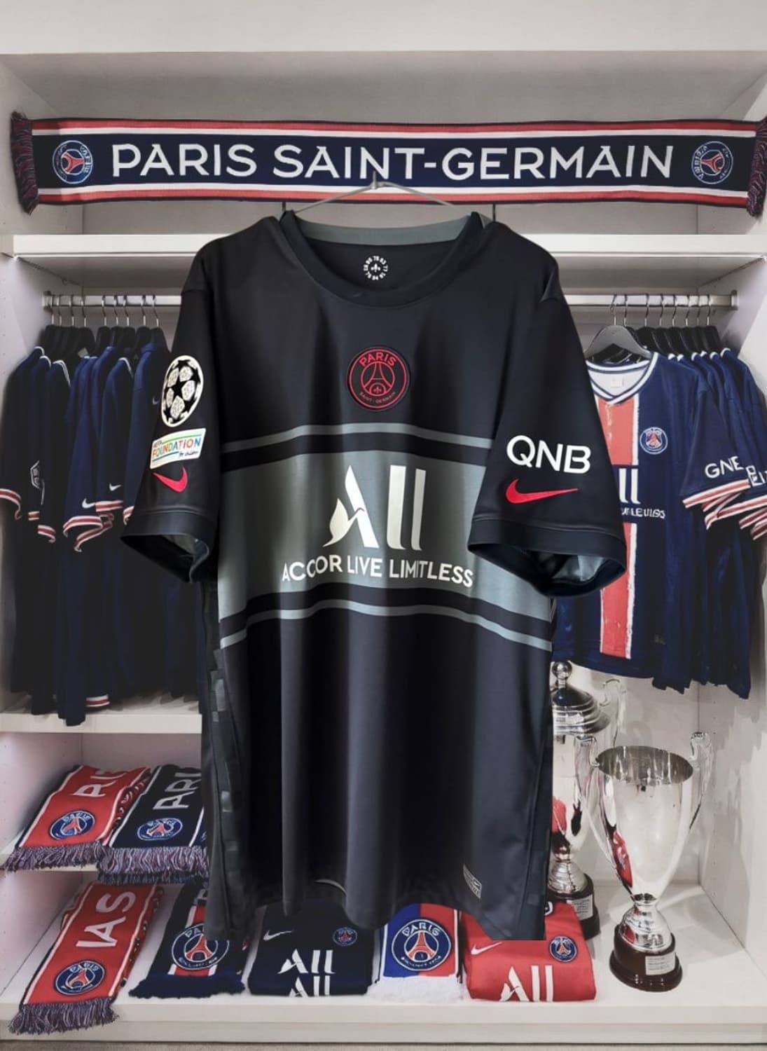 21-22 PSG 써드 네이마르 유니폼 정품 상품이미지2