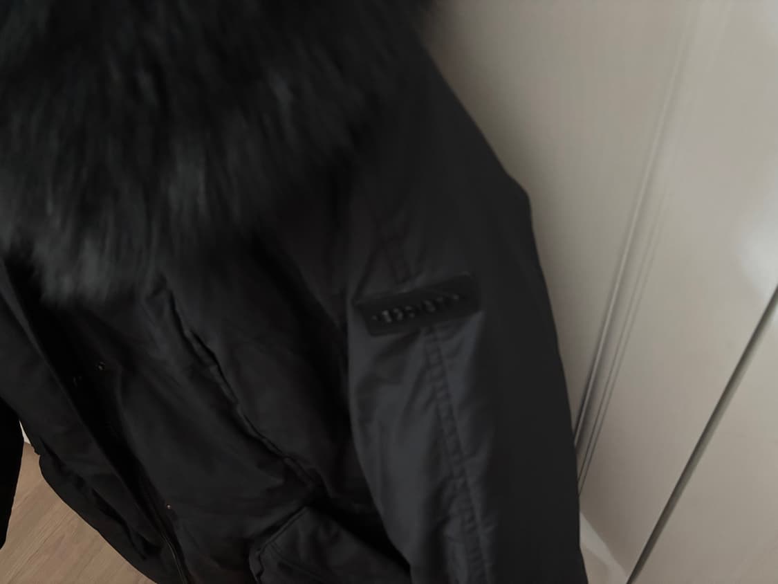 에고이스트 구스다운 사가퍼 야상 스트링 중기장 패딩 66 상품이미지10