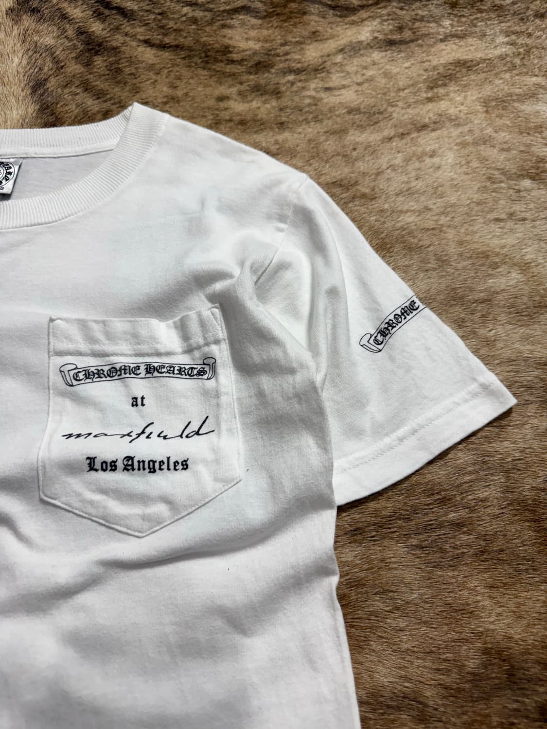 90s Chrome Hearts X Maxfield L.A T-shirt 상품이미지4