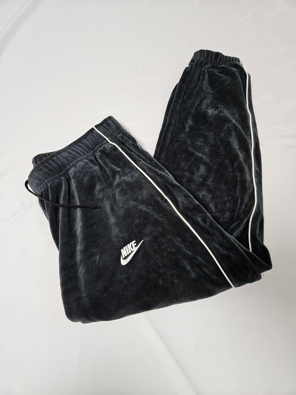 나이키 NSW 클럽 벨루어 벨벳 파이핑 조거팬츠 바지 XL 상품이미지1