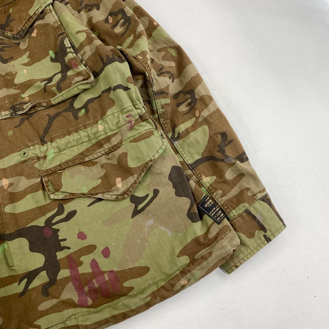 폴로 데님앤서플라이 카모 성조기 자켓 (100) 상품이미지5