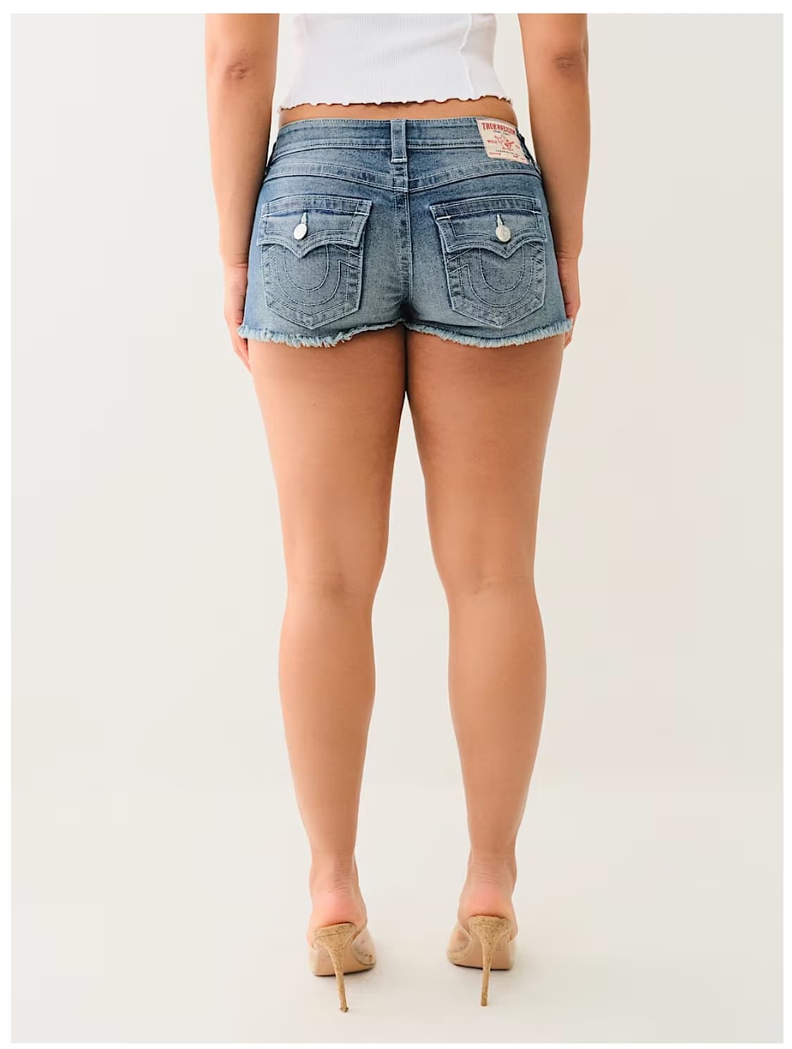 Truereligion Joey low rise frayed shorts 상품이미지3