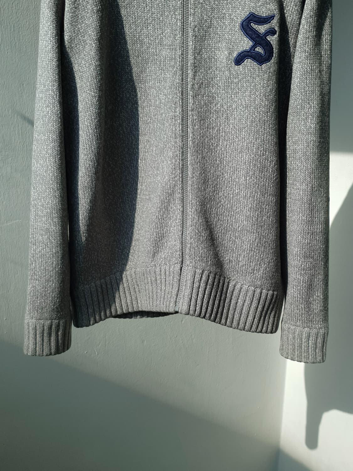 90s, 00s STUSSY driver knit zipup 상품이미지5