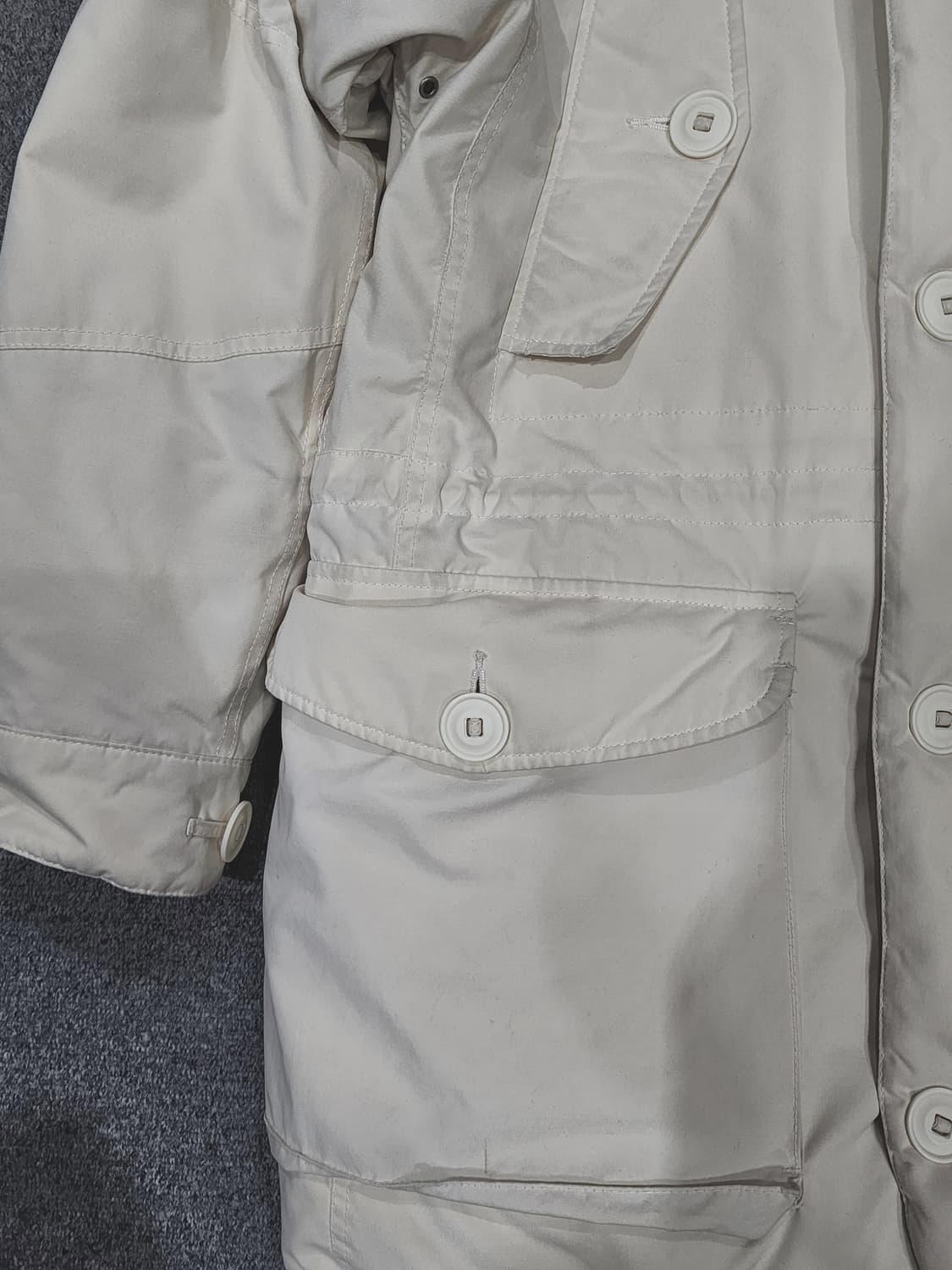 폴로 랄프로렌 빈티지 아틱 퍼 후드 파카 L 상품이미지5