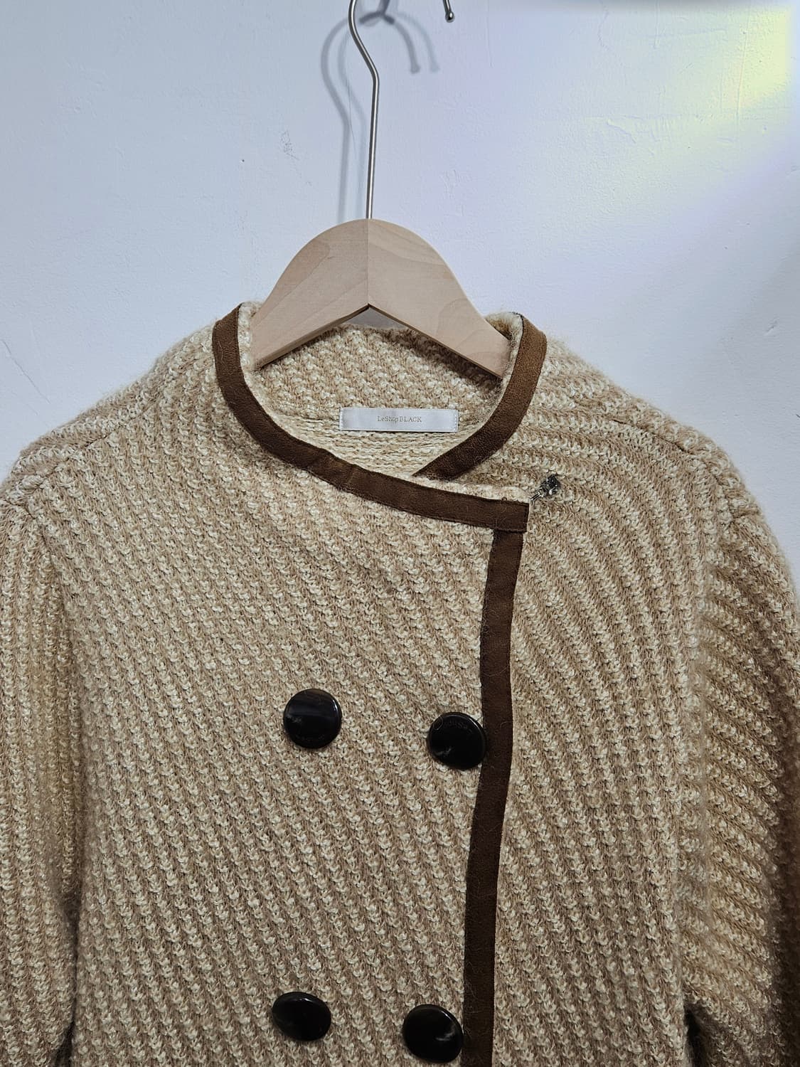 르샵블랙(LeShop Black) 모헤어혼방 코트 66 상품이미지2