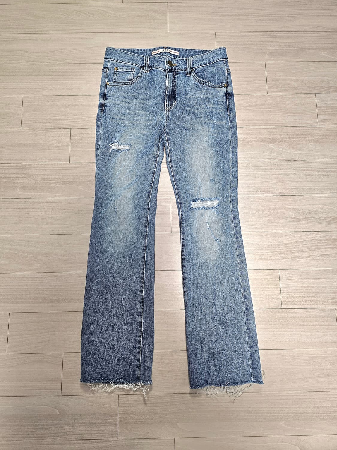 GUESS 데님 부츠컷 청바지 26 상품이미지2