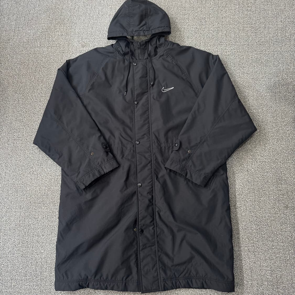 나이키 00s 올드스쿨 스우시 양털 롱패딩 상품이미지1