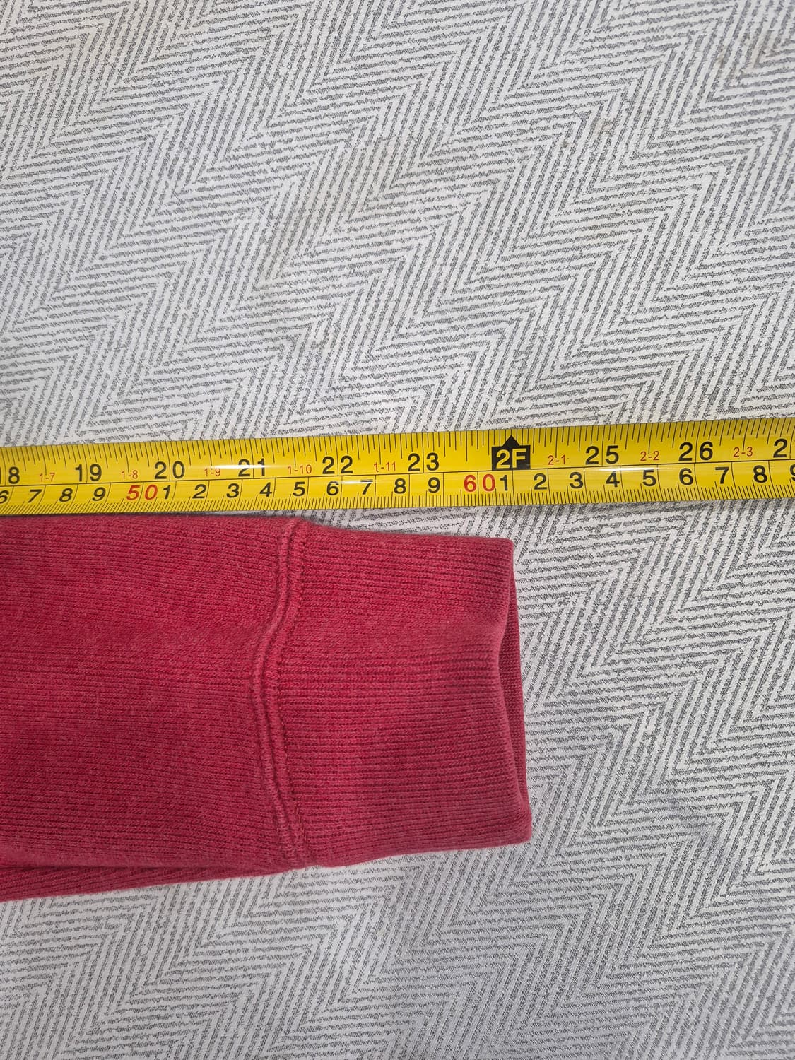 폴로랄프로렌 레드 하프 집업 코튼  맨투맨 남성 M사이즈 상품이미지9