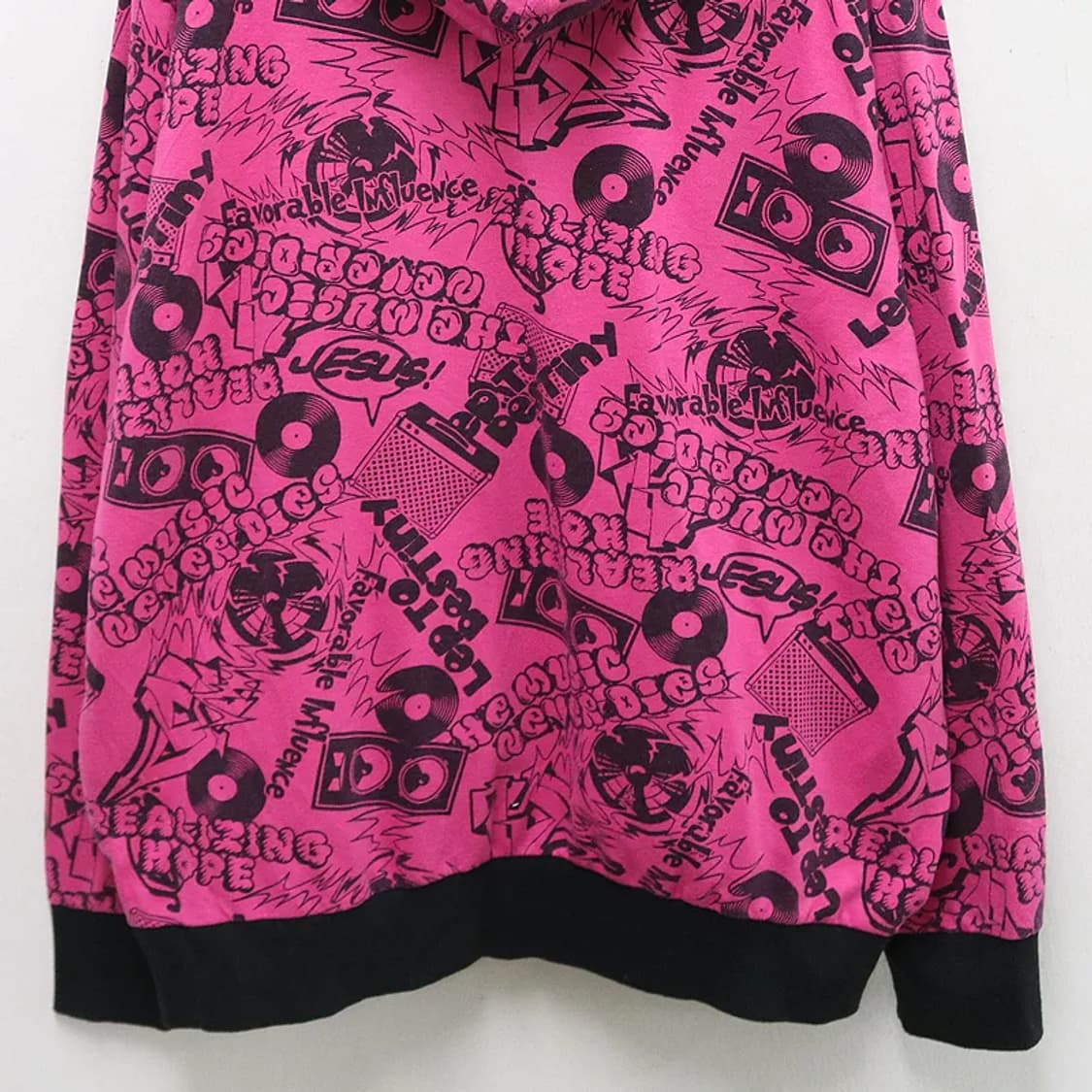 타임스텝 핑크 프린팅 후드집업 60671 상품이미지6