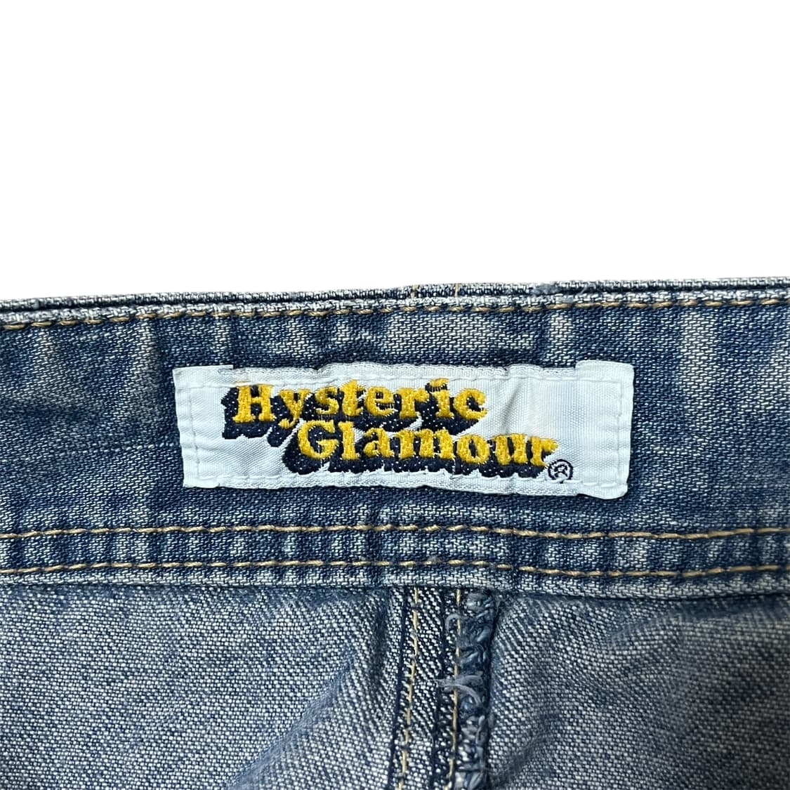 히스테릭 글래머 별 자수 데님 미니 스커트 상품이미지7