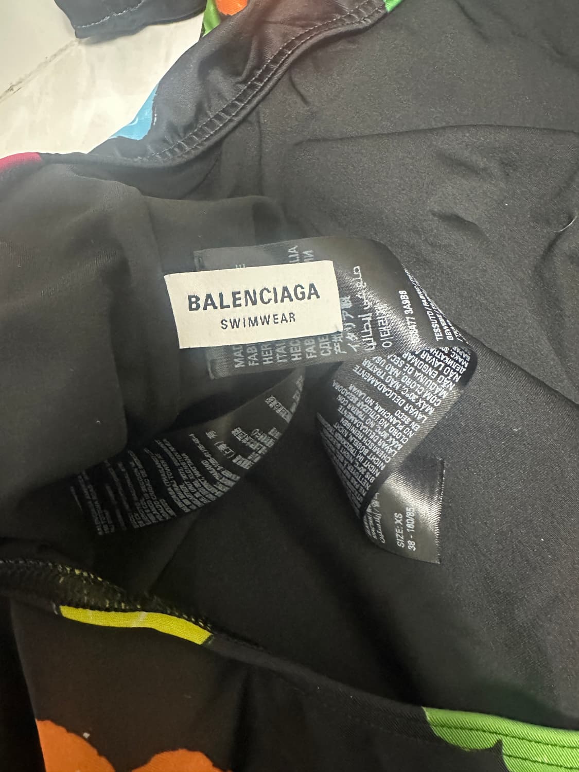 발렌시아가 반팔 원피스 수영복 xs (새제품) 상품이미지4