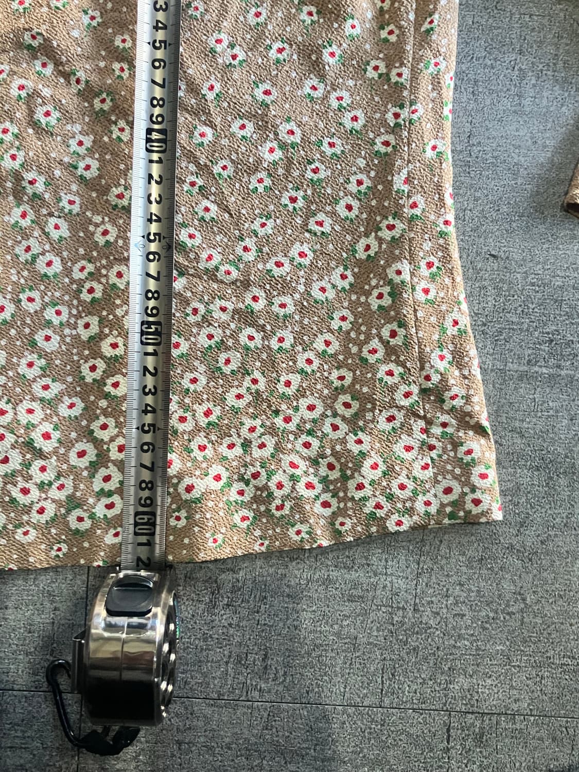 일본빈티지 Karn 하구미모리걸 할메카지 플라워가디건 상품이미지3