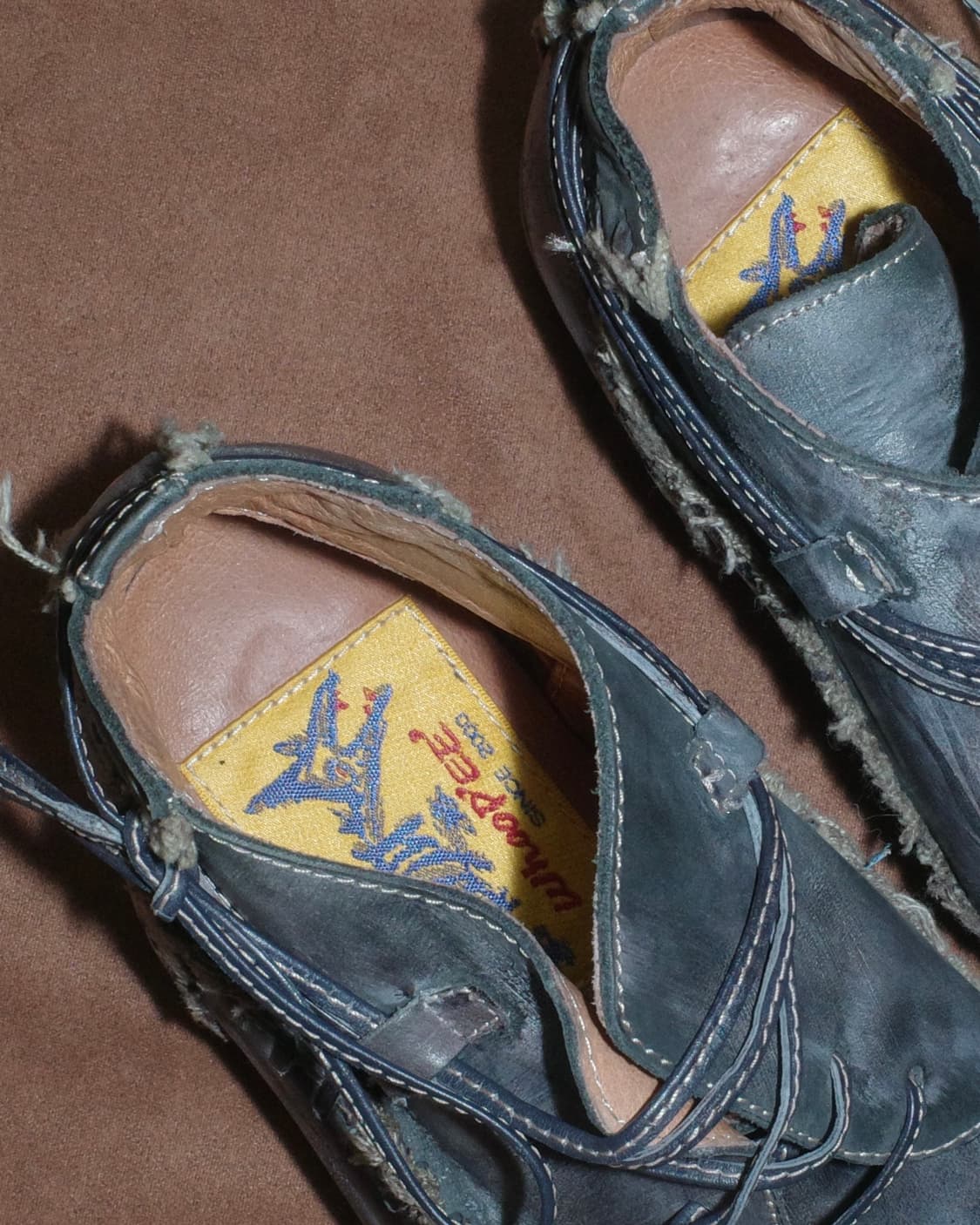 훕데두 워싱 스티치 슈즈 상품이미지5