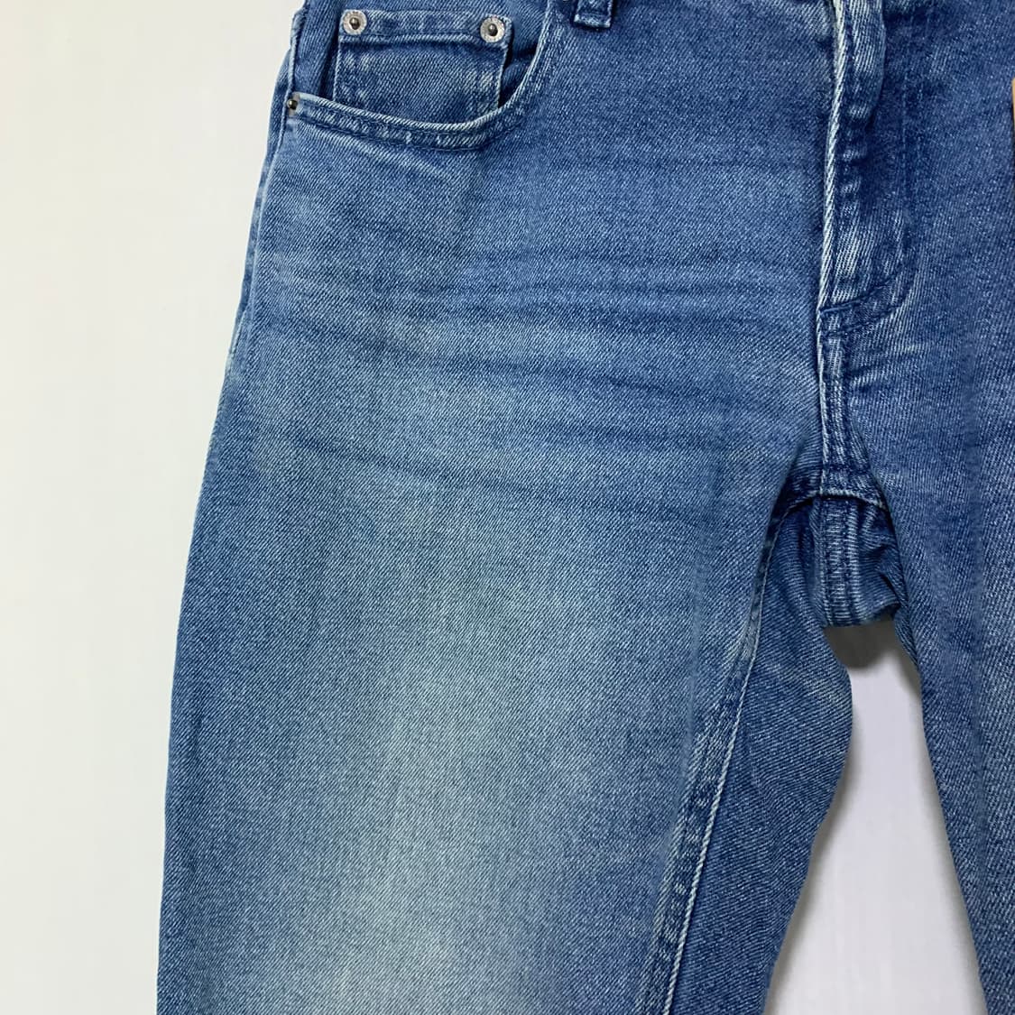 라코스테 빈티지 청바지 중청 데님 팬츠 30인치 남녀공용 상품이미지4