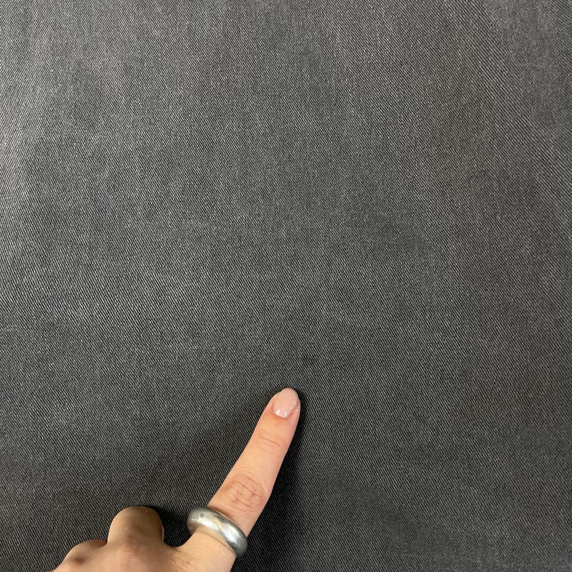 노매뉴얼 그레이 빅자수로고 긴팔 셔츠 F 상품이미지7