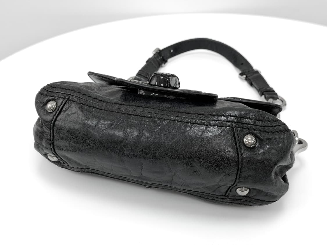 프라다 빈티지 레더 체인 숄더백 상품이미지7